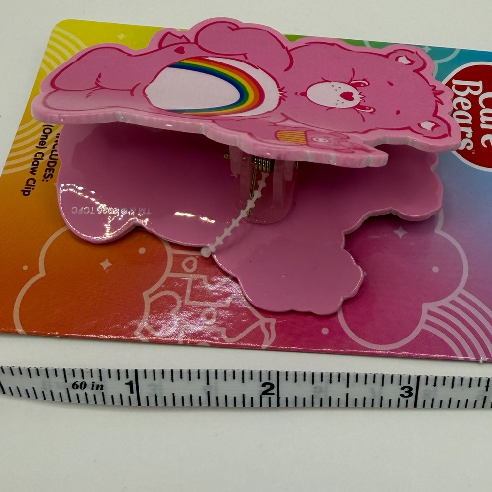 Care Bears Cheer Bear Claw Hair Clip NWT - Picture 4 of 4